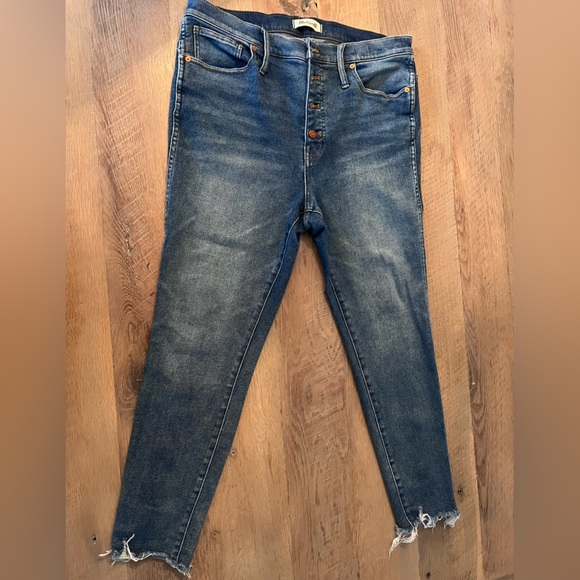 Madewell Denim - Madewell size 33 high rise skinny jeans